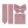 Wedding Handmade Polyester Knitted Tie In Dusty Pink, thumbnail 1 of 12