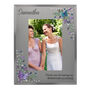 Butterfly Diamanté Personalised Photo Frame, thumbnail 2 of 8