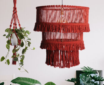Recycled Macramé Plant Hanger, 8 of 8