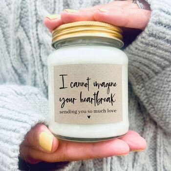 I Cannot Imagine Your Heartbreak Sympathy Gift Set, 3 of 11