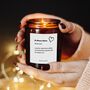 Nurse Doctor Personalised Vegan Candle Gift, thumbnail 1 of 2