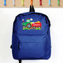 Personalised Kids Tractor Backpack, thumbnail 1 of 4
