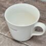 White 'Mermaid' Mug, thumbnail 2 of 3