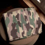Personalised Camo Dog Design Blanket, thumbnail 2 of 7