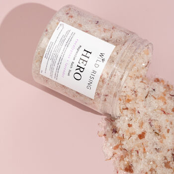 Eucalyptus + Lavender Luxury Muscle Bath Salt Soak, 2 of 4