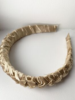 Dina Silk Satin Headband, 10 of 12