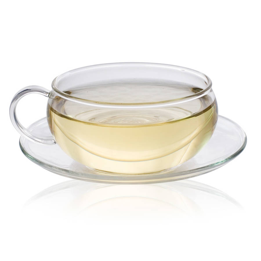 Glass Cup And Saucer 200ml By The Exotic Teapot | notonthehighstreet.com