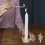 Ballerina Christmas Advent Candle, thumbnail 1 of 2