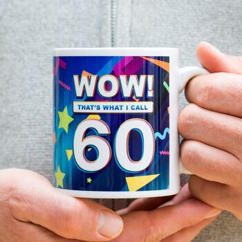 'Wow! That's What I Call 60' Mug, 2 of 4
