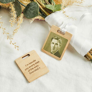 Personalised Wedding Bouquet Photo Charm, 2 of 3