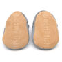 Dotty Fish Grey Starry Soft Leather Baby Shoes With Barefoot Soles, thumbnail 7 of 8