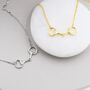 Snaffle Bit Necklace In Sterling Silver, thumbnail 4 of 11