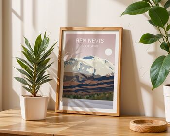 Ben Nevis UK 'S Highest Peak Landscape Art Print, 3 of 3