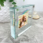 Personalised Rainbow Bridge Pet Photo Crystal Token, thumbnail 3 of 6