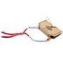 White Howlite Chakra Gemstone Bracelet, thumbnail 5 of 6