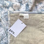 Everly Linen Quilted Throw Duck Egg Blue, thumbnail 6 of 8