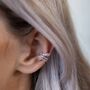 Sterling Silver Snake Ear Cuff, thumbnail 2 of 6