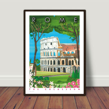 Rome, Italy Travel Print, Option To Personalise, 2 of 3