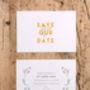 Herb Garden Wedding Save The Date Cards, thumbnail 6 of 7