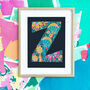Letter Z Original Artwork, thumbnail 1 of 4