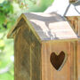 Grassy Glades Personalised Hanging Garden Bird House, thumbnail 6 of 9
