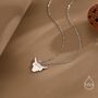 Sterling Silver Enamel Highland Cow Pendant Necklace, thumbnail 6 of 12