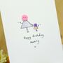 Personalised 'Button Mummy' Handmade Card, thumbnail 12 of 12