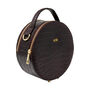 Personalised Round Bag Croc Leather, thumbnail 12 of 12