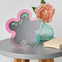 Personalised Iridescent Flower Side Table Mirror Stand, thumbnail 3 of 6