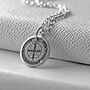 Personalised Silver Saint Benedict Necklace, thumbnail 3 of 7