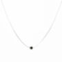Black Hematite 4mm Star Silver Or Gold Necklace, thumbnail 1 of 5