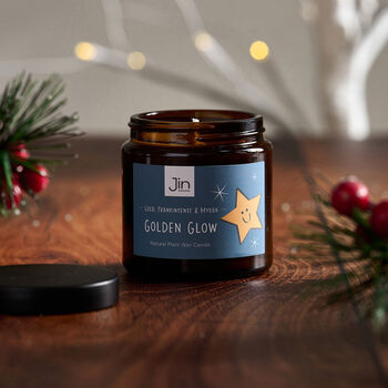 Star Candle Gold, Frankincense And Myrrh Golden Glow, 2 of 3