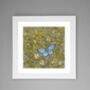 'Large Blue Butterfly' Print, thumbnail 2 of 3