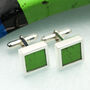 Upcycled Superbike Sterling Silver Cufflinks, thumbnail 4 of 6