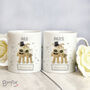 Personalised Boofle Wedding Couple Mug Set – Perfect Wedding Gift, thumbnail 2 of 4