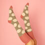 Ladies Patterned Soft Lambswool Socks, thumbnail 1 of 5