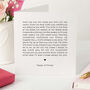 Heartfelt Thank You Mum Poem Card, thumbnail 1 of 4