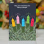 'Christmas Merry And Bright' Funny Christmas Card, thumbnail 1 of 4