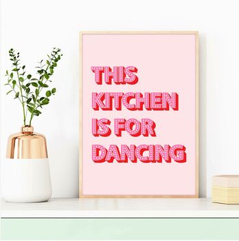 Kitchen Dancing Print, 7 of 10