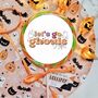 Retro Lets Go Ghouls Halloween Lollipop, thumbnail 1 of 3