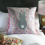 Rabbit Liberty Cushion Gift For Girl, thumbnail 2 of 4