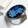 Forget Me Not Compact Mirror Wedding Favour, thumbnail 1 of 4