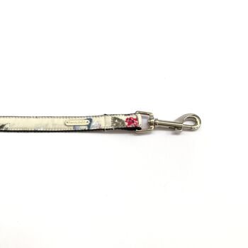 Disley Pink And Blue Floral Dog Lead, 9 of 9