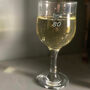 Personalised 80th Birthday Wine Glass Gift, thumbnail 3 of 7