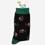 Men's Snoozing Sloth Bamboo Socks, thumbnail 2 of 2