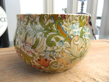 Open Sugar Bowl In William Morris Golden Lily Design, 3 of 8