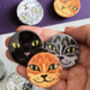 Funny Cat Faces Bage Set, thumbnail 2 of 4
