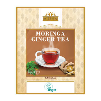 Moringa Tea Bags Wellbeing Tea Gift Set For Energy Detox Immunity, 3 of 10