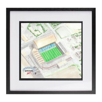 Leeds United Fc Elland Road Stadium Fine Art Print, 3 of 3