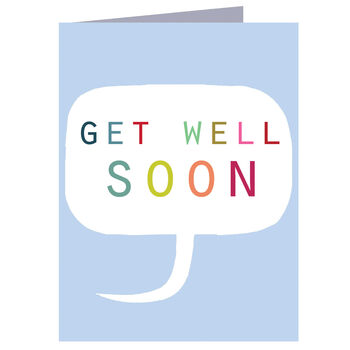 Mini Bubble Get Well Soon Card, 2 of 4